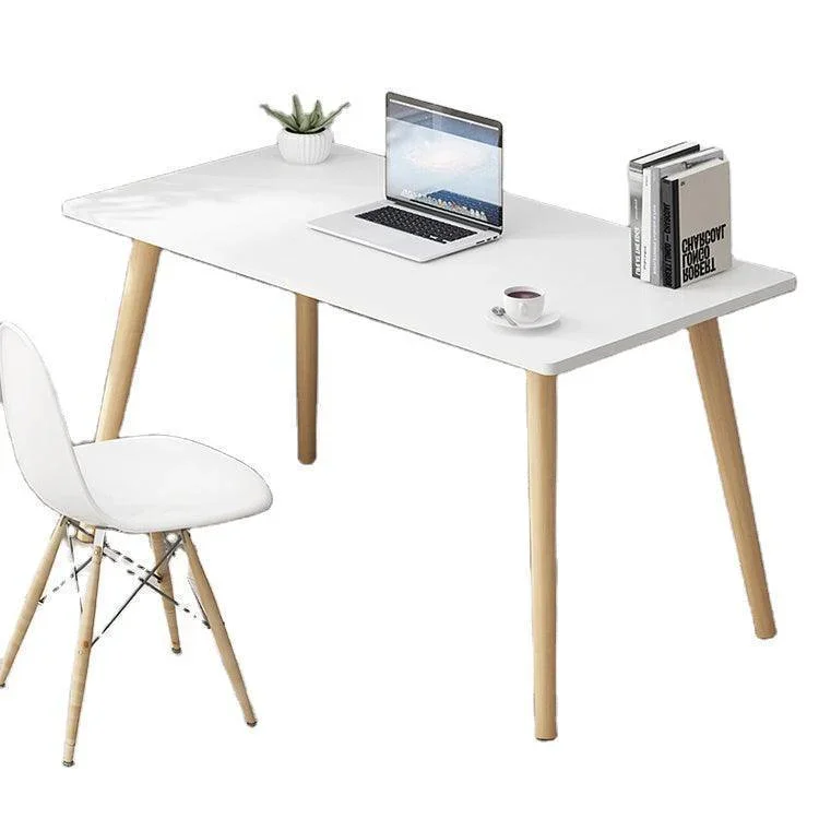 IPOTUIS V2 - Table Blanche en bois (120x60x75)cm