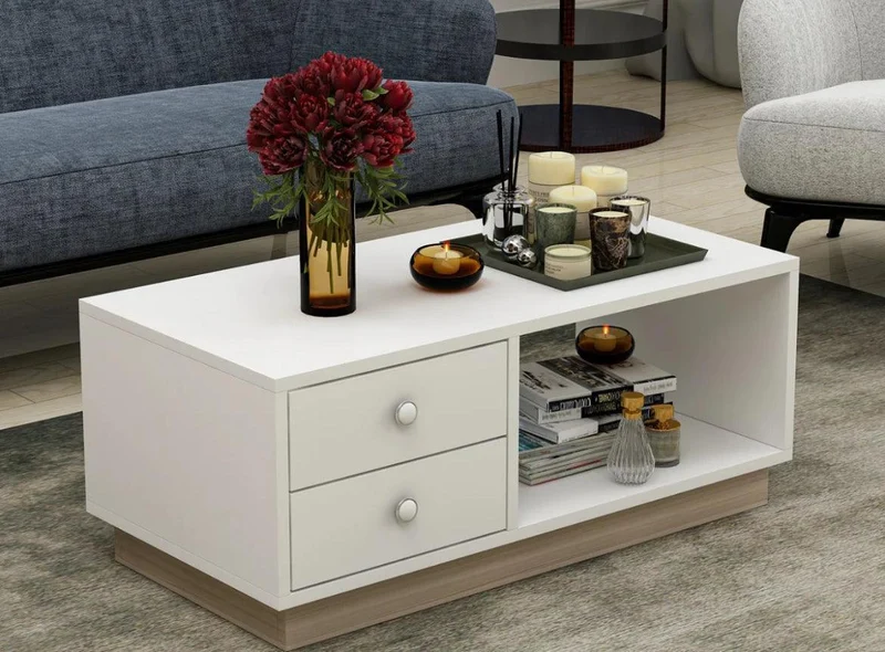 Table Basse MOSCO Blanche
