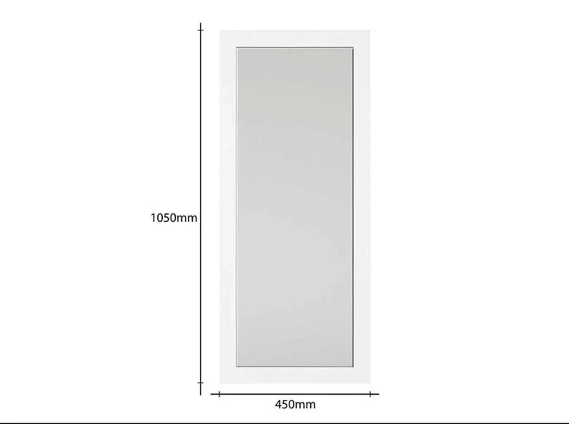 Miroir décoratif ALBA - Cadre en en bois chêne