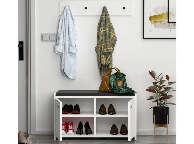 Banc à chaussures ALDO Blanc