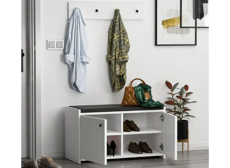 Banc à chaussures ALDO Blanc