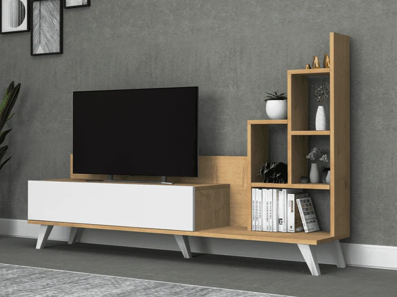 BINGSTER - Meuble TV et Table Basse - Salon et séjour