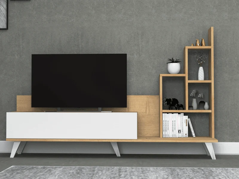 BINGSTER - Meuble TV et Table Basse - Salon et séjour