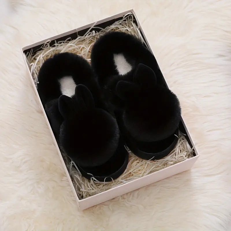 Chaussettes-Chaussures Chaudes à Boule Unique – Unisexe, Semelle Épaisse