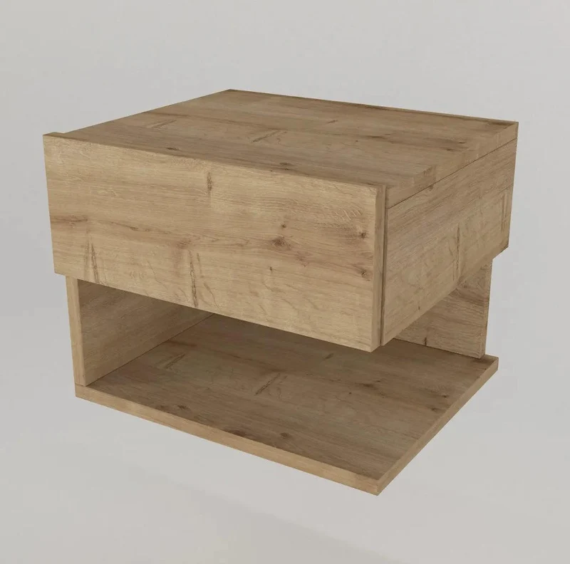 Table de chevet ALMA en bois - 39x35x31 cm