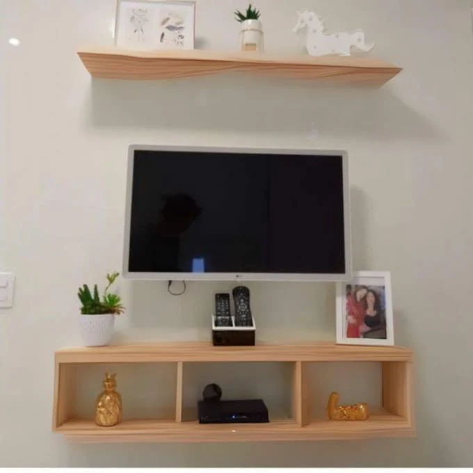 SHARK, Meuble Tv 80 cm avec Etagère