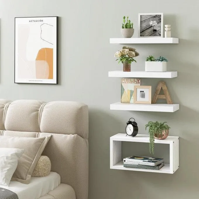 MOSAIK, Etagère Ensemble 4 pièce en bois