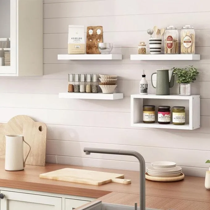 MOSAIK, Etagère Ensemble 4 pièce en bois