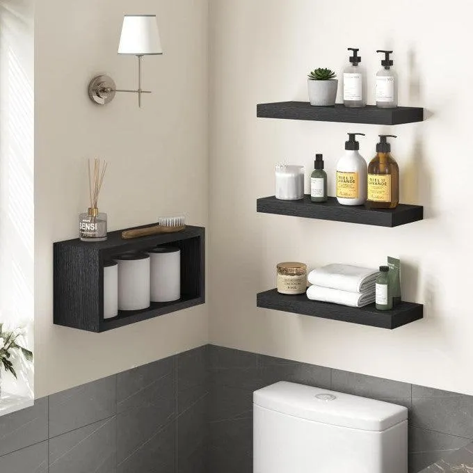 MOSAIK, Etagère Ensemble 4 pièce en bois