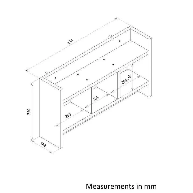 Étagère suspendue cuisine VIRMA