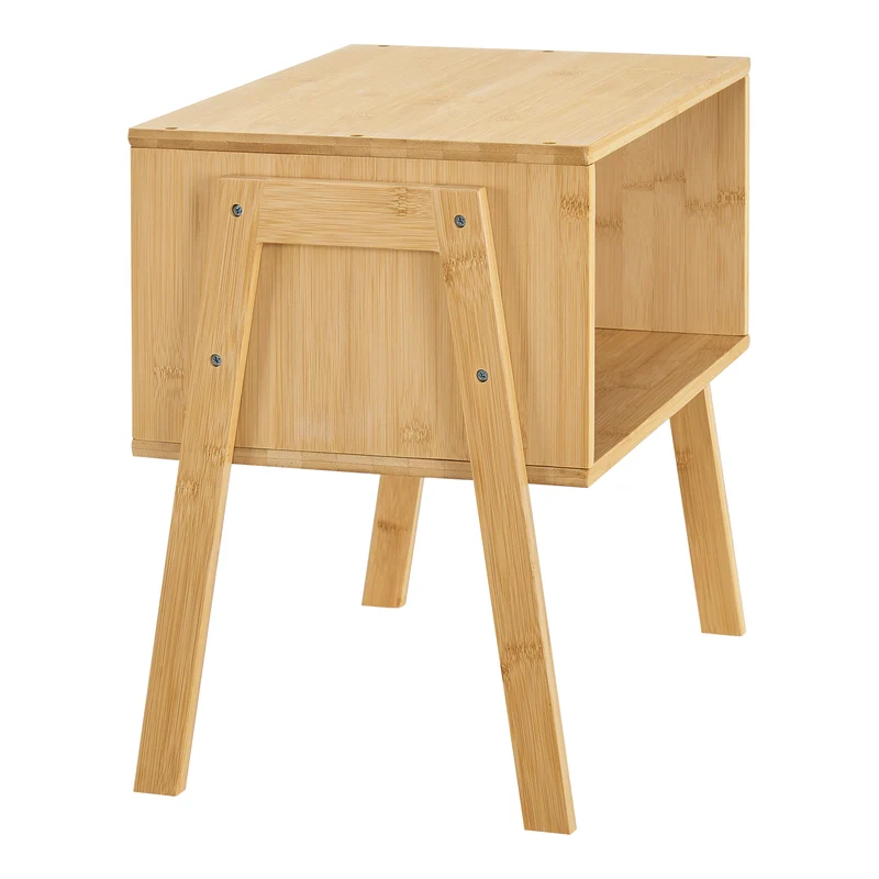 Lot de deuxTables de nuit bambou 42 x 43,5 x 29 cm naturel 03_0007100