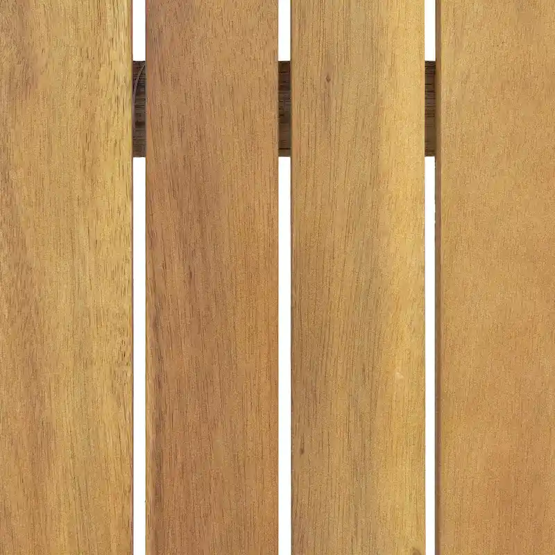 Ensemble de conversation d'extérieur 4 places en bois d'acacia Willowbrook par Christopher Knight Home