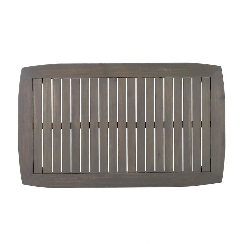 Ensemble de conversation d'extérieur 4 places en bois d'acacia Willowbrook par Christopher Knight Home