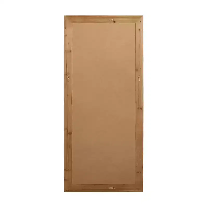 MAYEERTY Cloison de séparation 01 marron en acier galvanisé, 72x47x16, paravent double face antirouille en 6 pièces