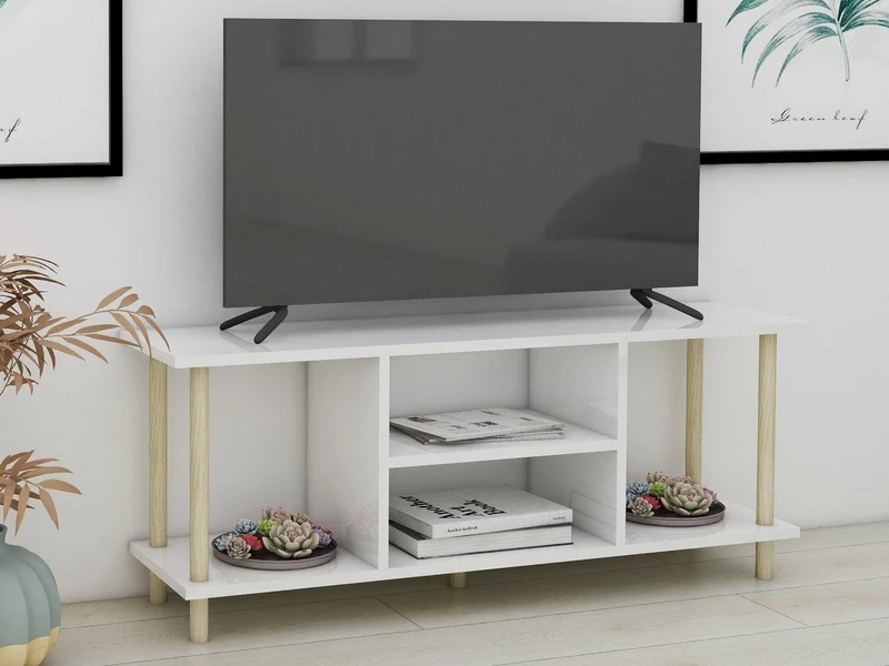 Meuble TV IDEAL 120 cm - Blanc