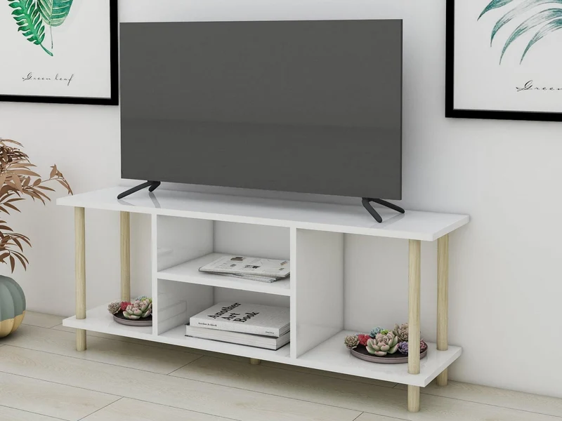 Meuble TV IDEAL 120 cm - Blanc