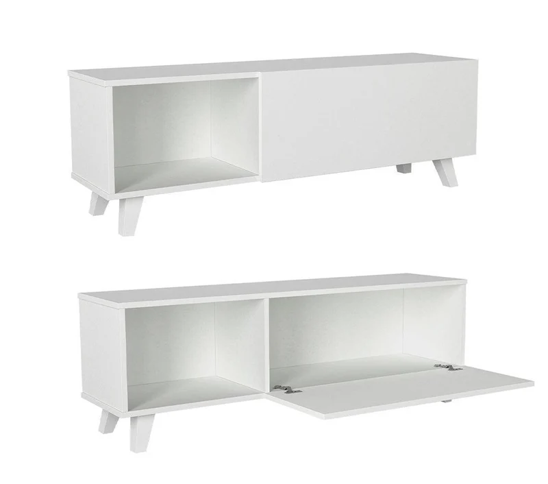 Table TV MART 140 cm - Blanc