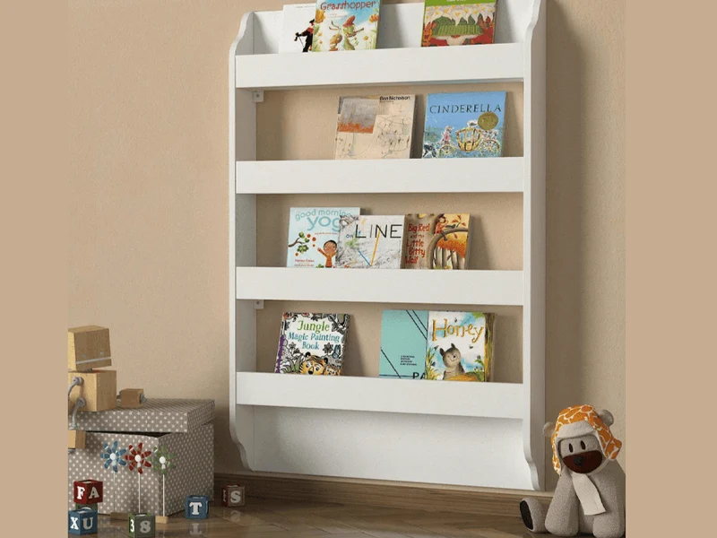 Étagère Biblio enfants AMARD - Blanc