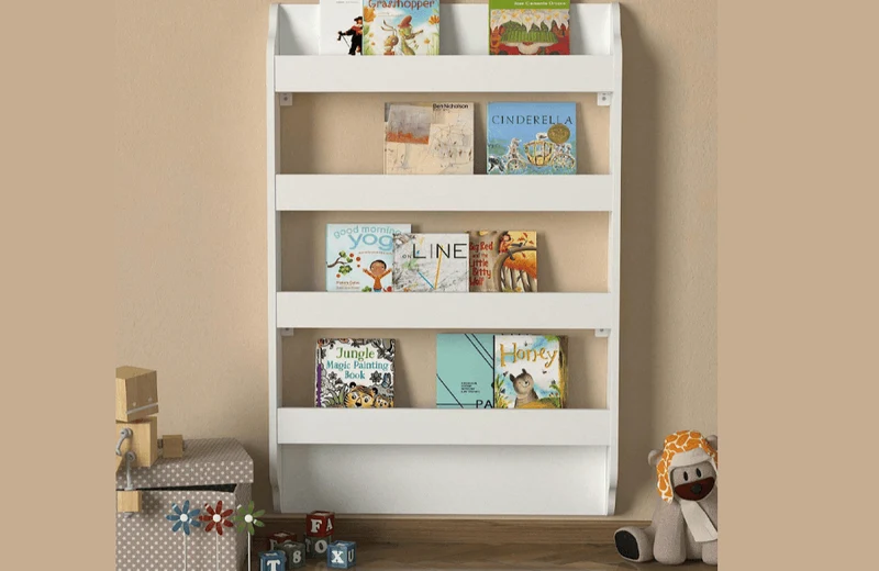 Étagère Biblio enfants AMARD - Blanc