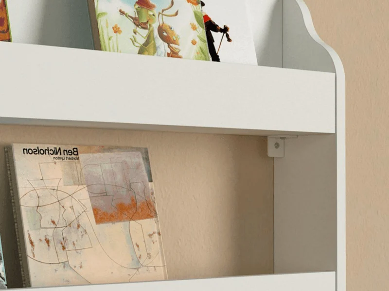 Étagère Biblio enfants AMARD - Blanc
