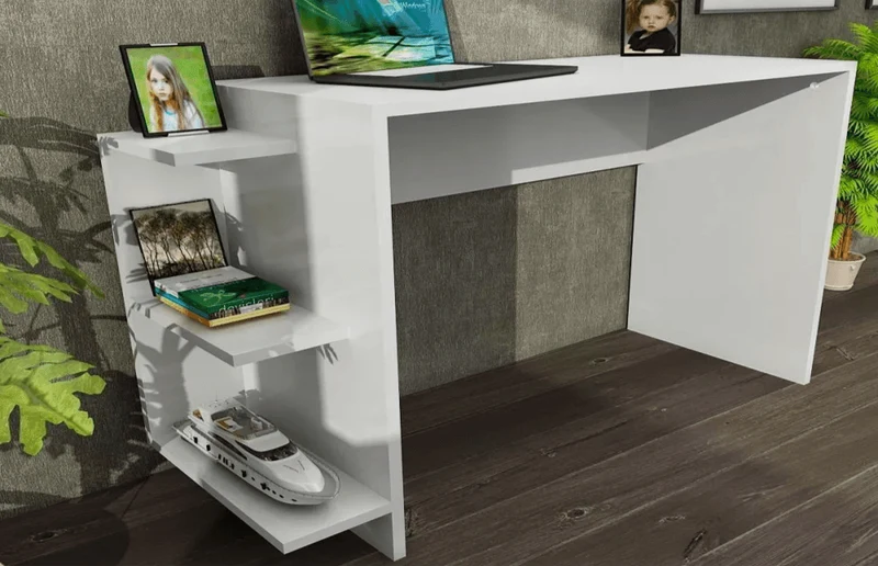Bureau ADMIRAL 104 cm - Blanc