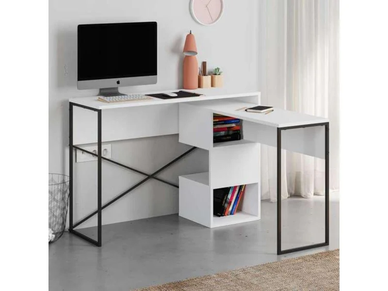 Bureau multi-usages BADU - blanc