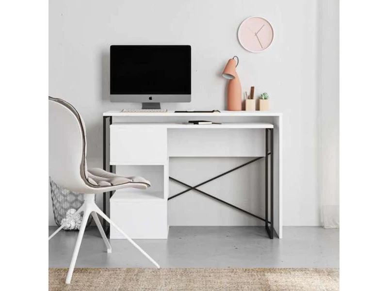 Bureau multi-usages BADU - blanc