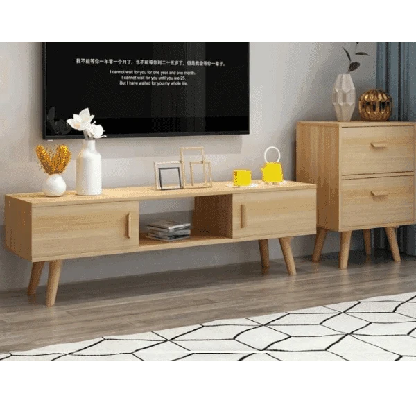 SCANDI, Meuble Tv, 140cm, Salon et séjour