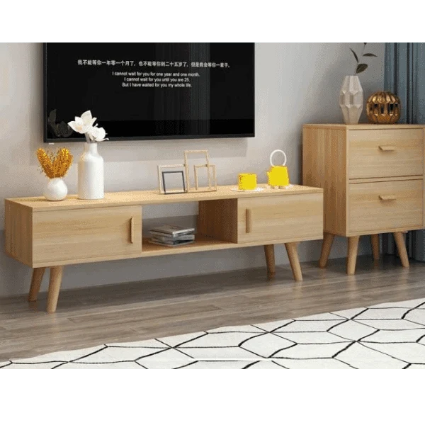 SCANDI, Meuble Tv, 140cm, Salon et séjour