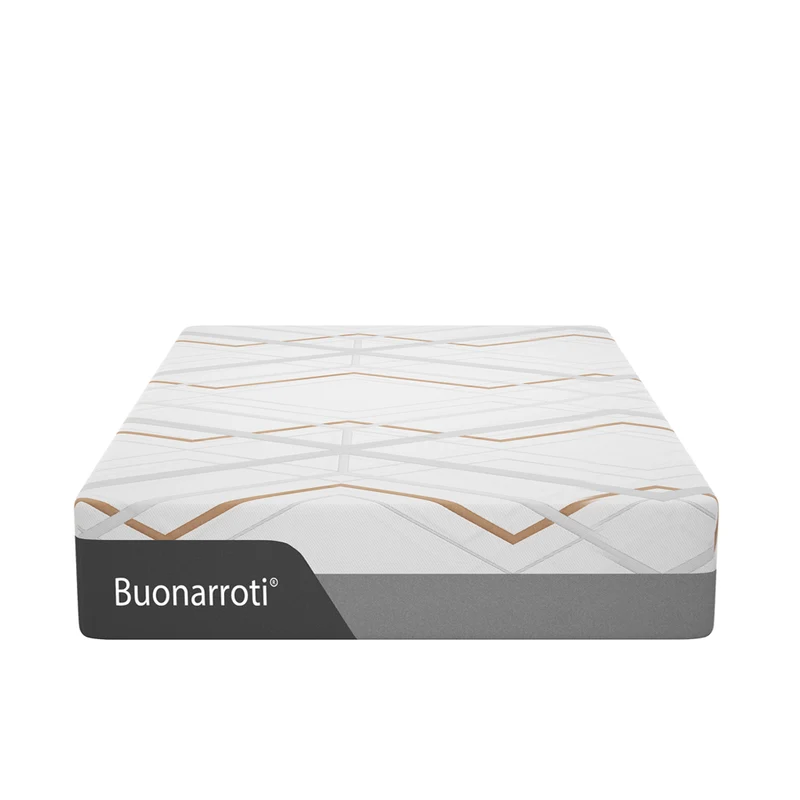 Materasso una piazza e mezza con Memory Foam, sfoderabile con molle insacchettate 120x190x30 cm Corvo