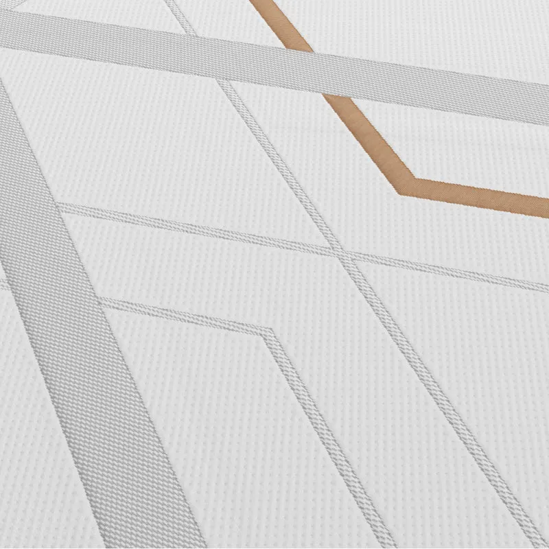 Materasso una piazza e mezza con Memory Foam, sfoderabile con molle insacchettate 120x190x30 cm Corvo