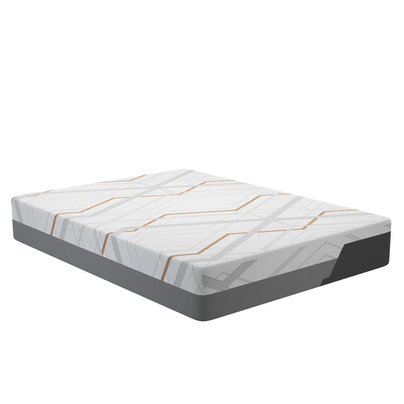 Materasso matrimoniale con Memory Foam, sfoderabile con molle insacchettate 160x200x30 cm Corvo
