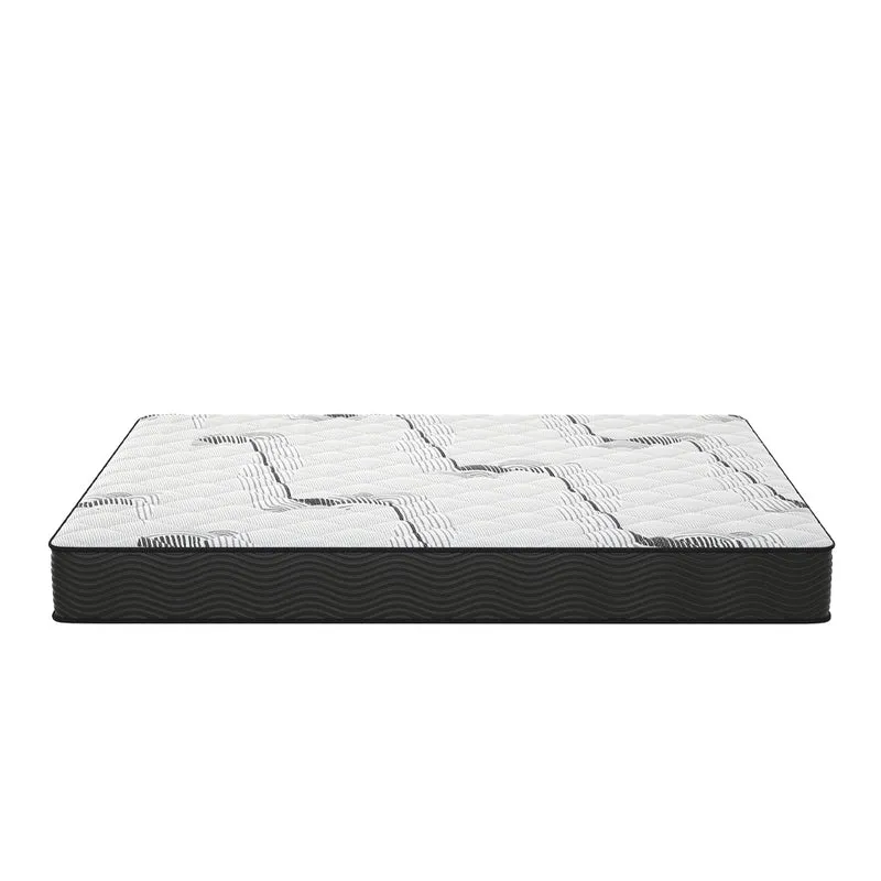 Materasso una piazza e mezza con molle insacchettate e strato in Memory Foam 120x190x22,3 cm Tarico