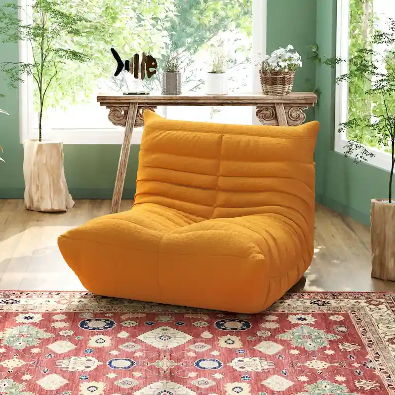 Canapé de sol, canapé paresseux doux, fauteuil poire pour salon