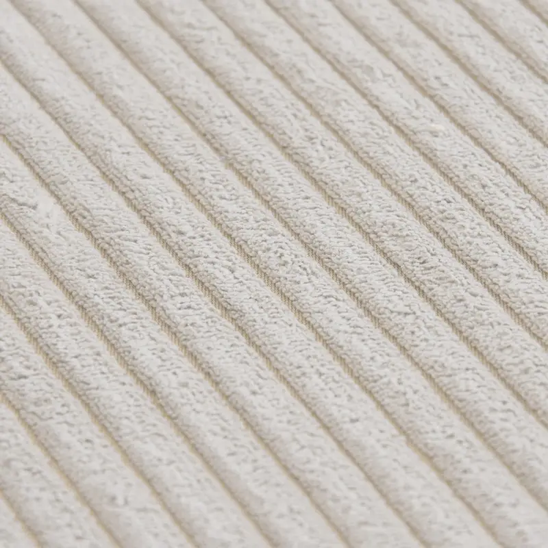 Grand canapé modulaire sectionnel en velours côtelé, en forme de U, 4 places avec 2 poufs et 5 oreillers