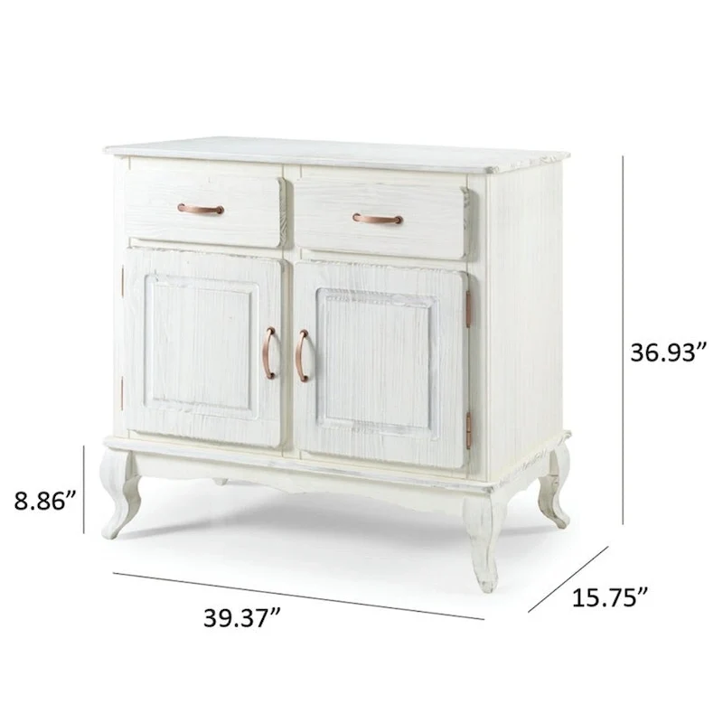 Buffet Vert en Bois