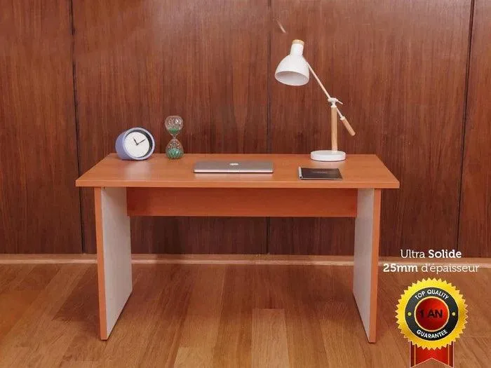 Bureau ROBINE - 120 cm - 25mm Ultra Solide Poirier Européen