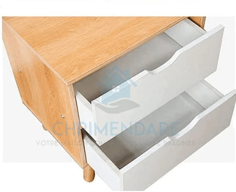 VANKA, Commode 2 tiroirs, (45x40x46) cm