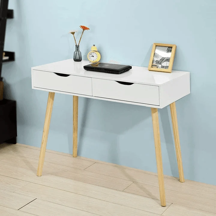LIPOTUIS - Bureau avec deux tiroir (100x50x75) cm