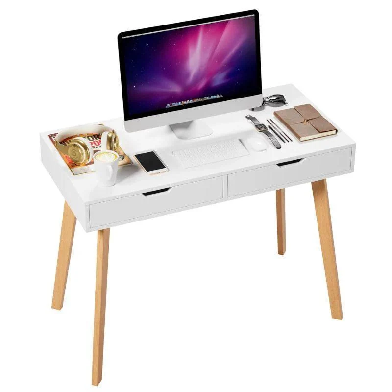 LIPOTUIS - Bureau avec deux tiroir (100x50x75) cm