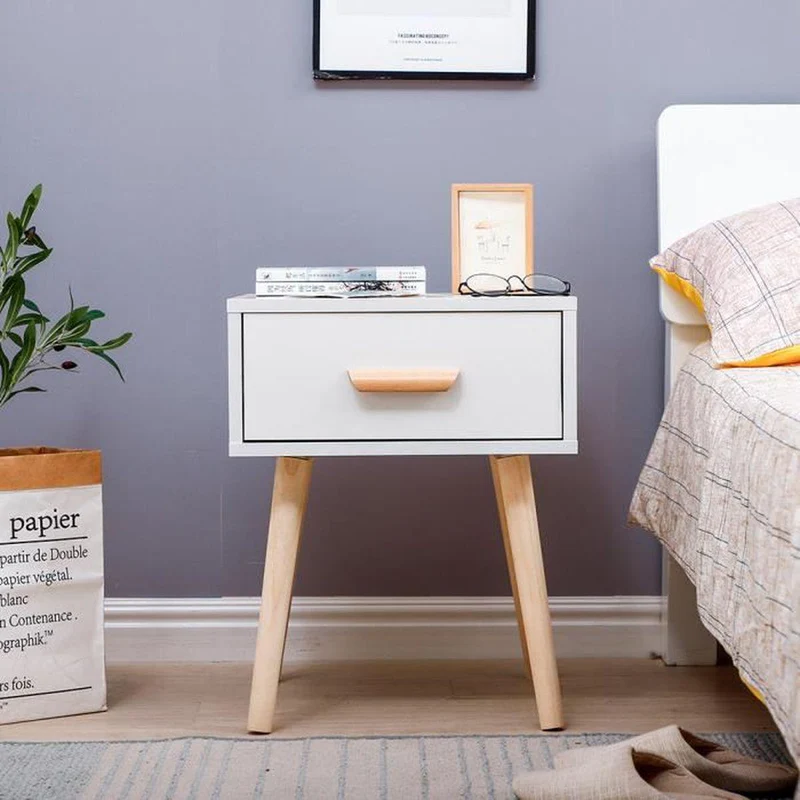EVA - Tables de chevet scandinave (45x30x63) cm