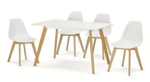 Chaise JASMIN - Assise Polystyrène - Pied bois de Hêtre