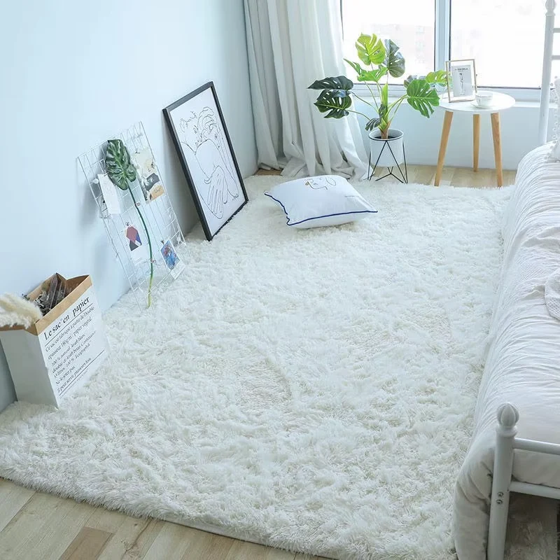 Tapis de Hall Moelleux Blanc - Doux, Antidérapant et Moderne 1