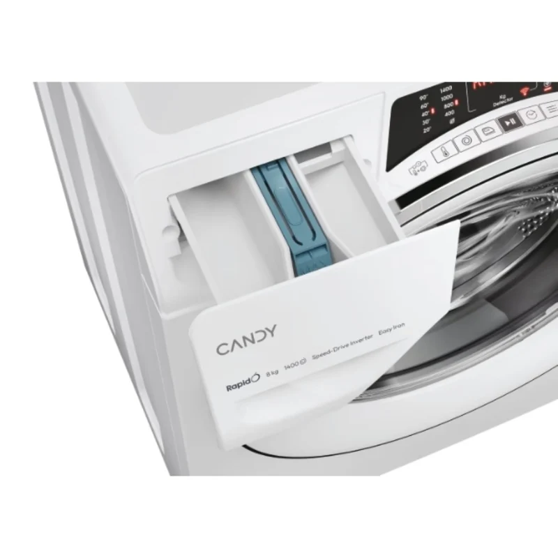 Lavatrice libera installazione 8 kg 1400 giri 16 programmi classe A bianco Candy RO1486DWMCT1S