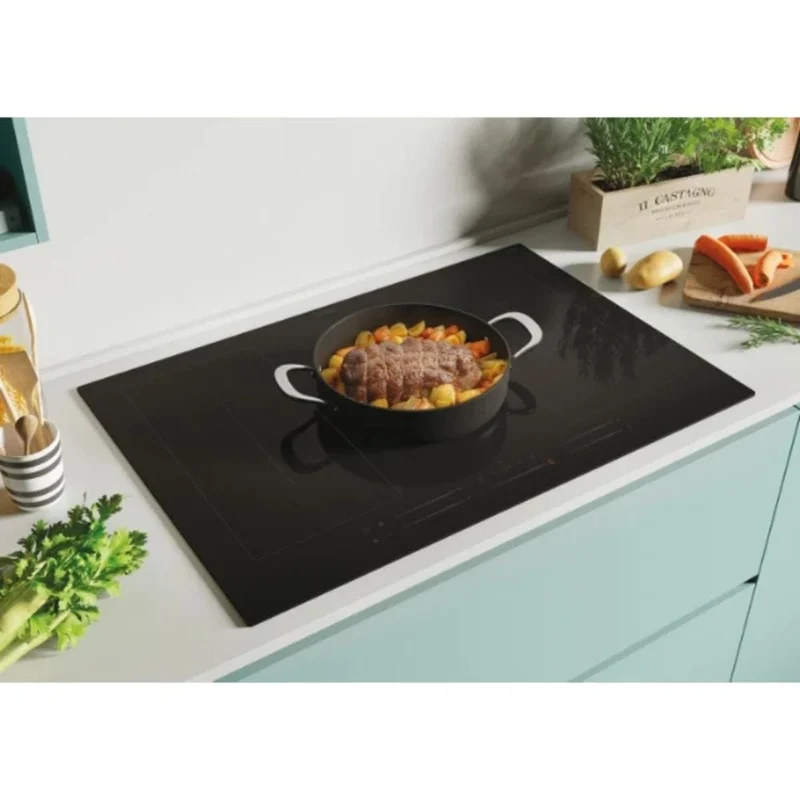 Piano cottura a induzione 5 zone colore nero CIFS85MCTT1 Candy