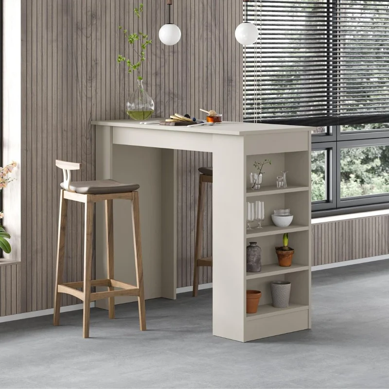 Penisola da cucina colore cashmere Swallow