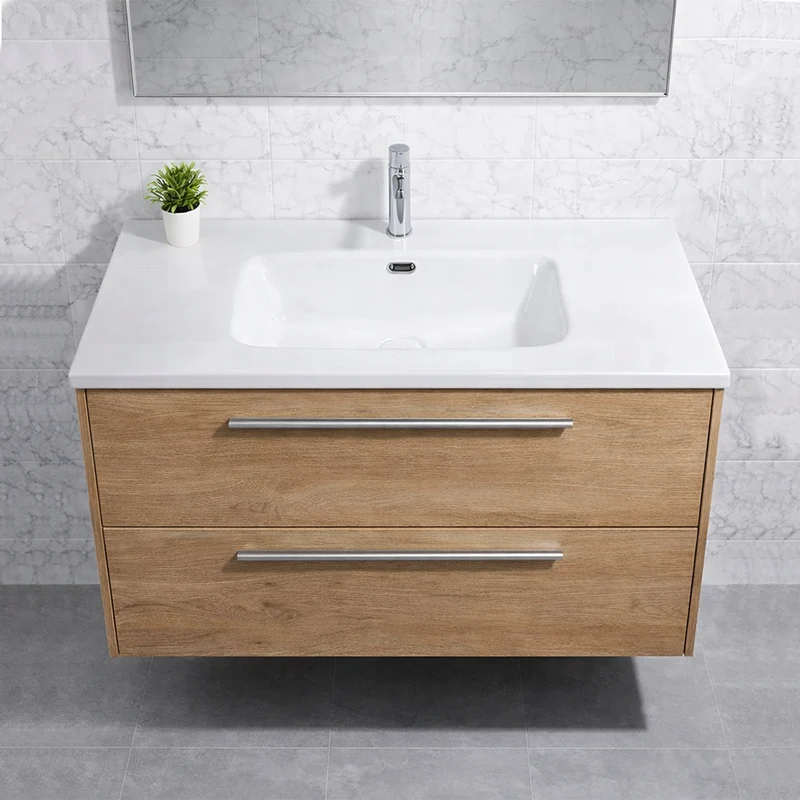 Lavabo in ceramica bianco lucido 81 cm Bulnes80