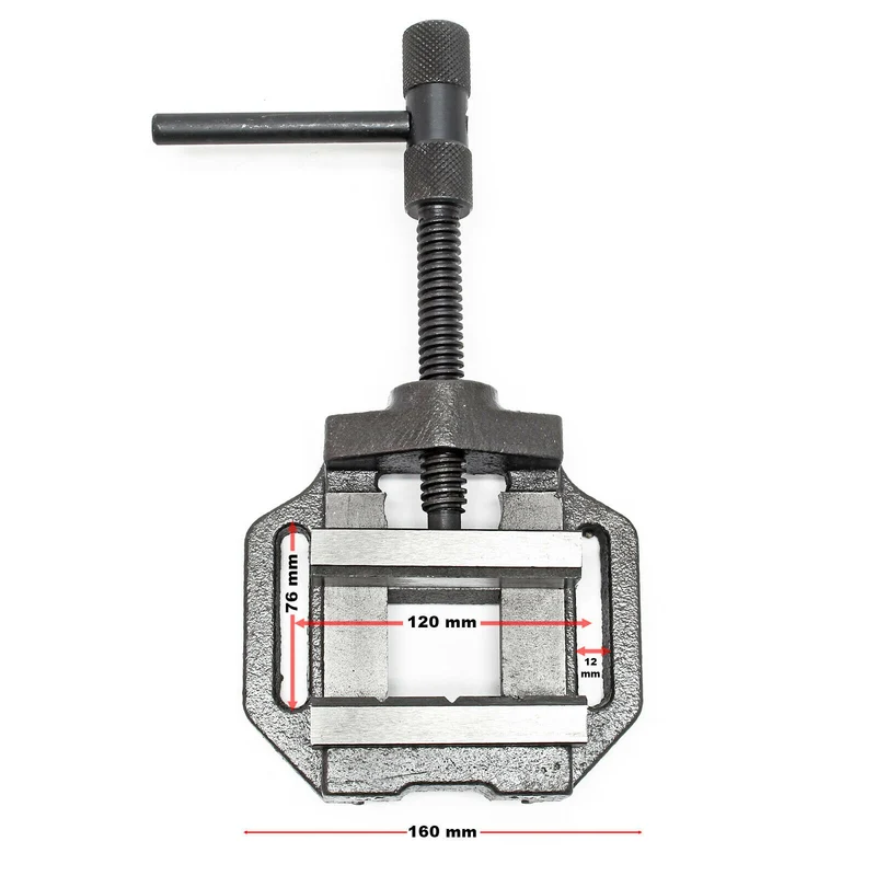 Etau de machine outil professionnel perçage meulage fraisage outil atelier 100 mm 16_0001659