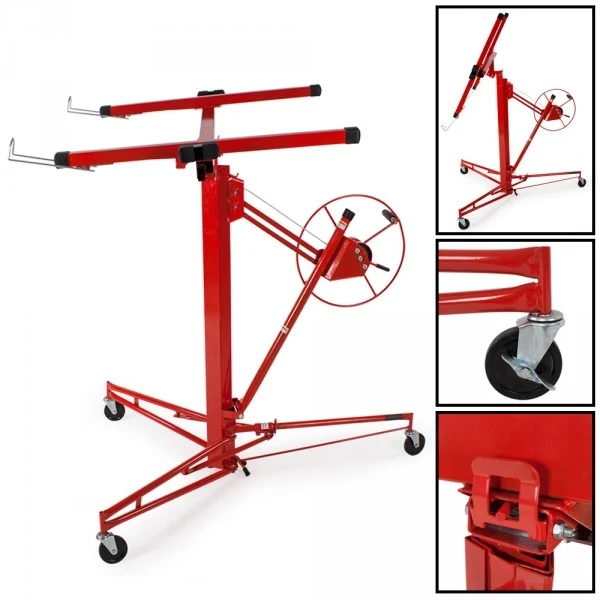 Lève-plaque plâtre XXL outils bricolage atelier 295 cm 68 kg max 3408036/2