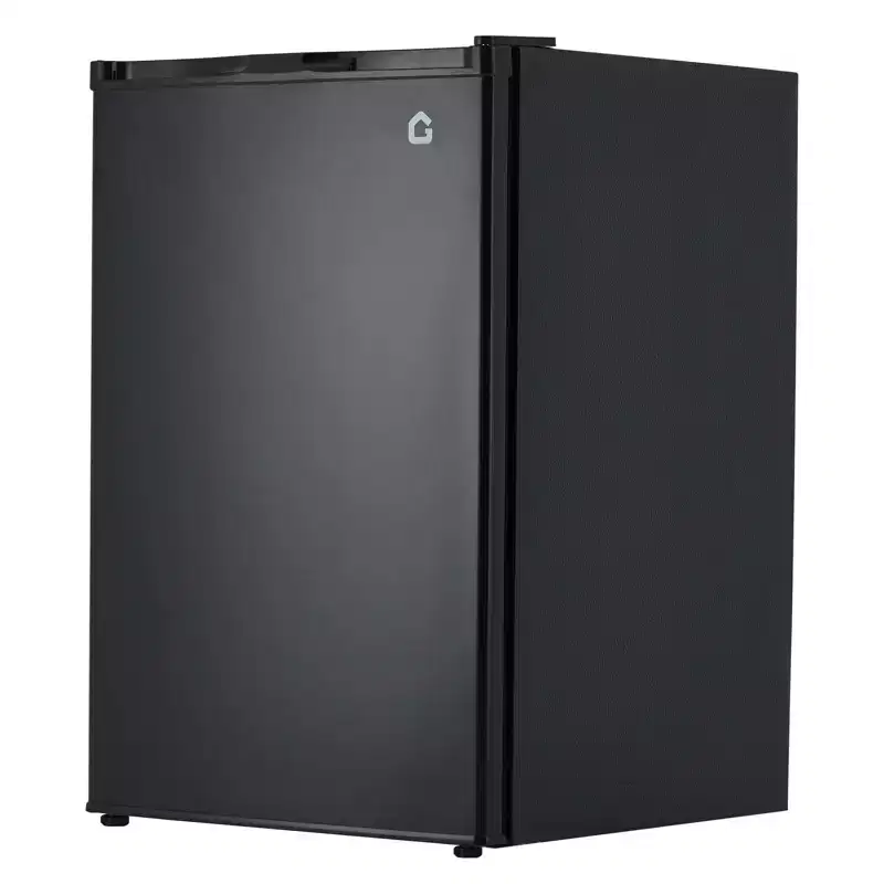 Mini-réfrigérateur de 127 litres avec congélateur, réfrigérateur compact avec porte réversible, thermostat réglable et économe en énergie, petit réfrigérateur